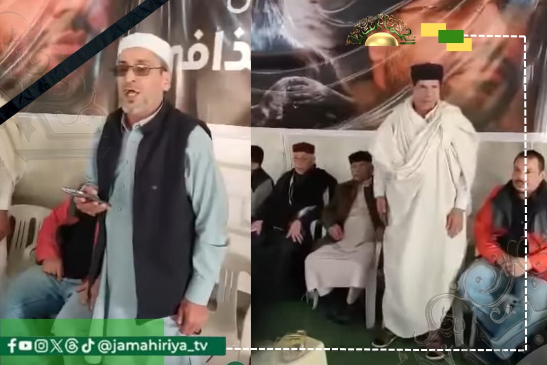 وفد أعيان زلتين في عزاء الشهيد سيف الإسلام: ماضون على نهجه ولن نخلف العهد