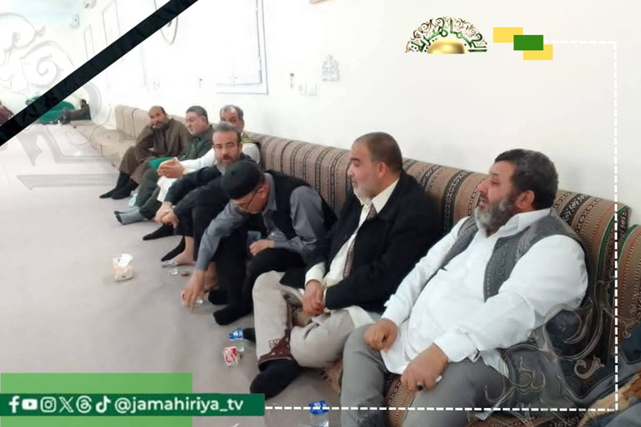 عائلة أبو تركية في عزاء سيف الإسلام