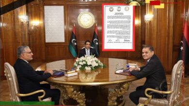 عاجل | المنفي يتراجع عن موقفه ويعلن تأييده لقرارات الدبيبة