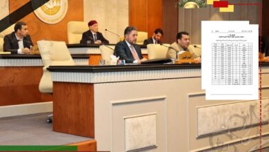 عاجل| مجلس النواب يعتمد جدولًا جديدا لمرتبات منتسبي الجيش تصل إلى 12,850 دينارا لرتبة المشير