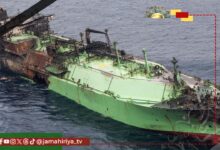 عاجل| مصلحة الموانئ تعلن فشل سحب الناقلة الروسية بسبب منخفض جوي عميق