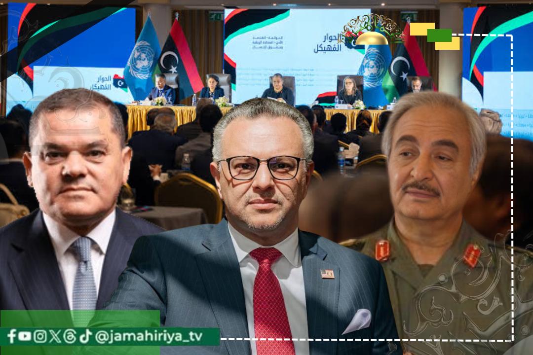 مسعد بولس مع الدبيبة وحفتر