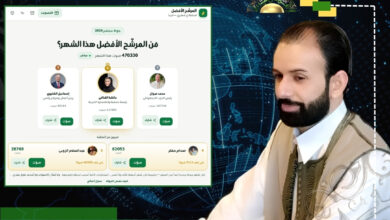 قادربوه: عائشة القذافي تتربع على عرش التصويت.. والنتيجة أشعلت غضب البوتات