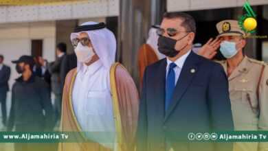 الدبيبة يستقبل نائب رئيس الوزراء وزير الخارجية القطري