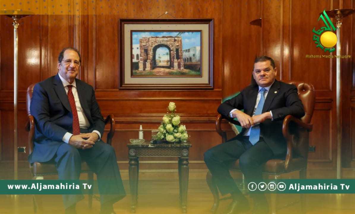 الدبيبة يلتقي رئيس المخابرات المصرية
