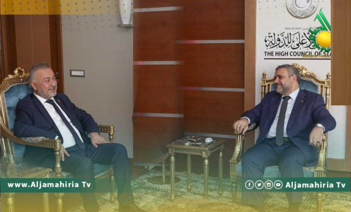 السفير التركي في ليبيا والمشري