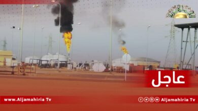عاجل| شركة أكاكوس: تشغيل حقل الشرارة النفطي وفتح صمام محطة الحمادة وضخ الخام لحظيرة خزانات الزاوية