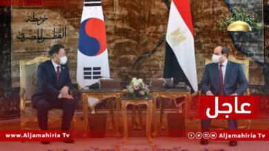عاجل// الرئيس المصري: استقرار الأوضاع الداخلية بالأراضي الليبية أولوية بالنسبة لمصر