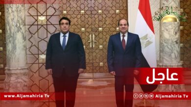 عاجل| السيسي: مصر تدعم إنهاء المرحلة الانتقالية والوصول إلى عقد الانتخابات الرئاسية والبرلمانية بشكل متزامن في ليبيا
