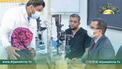 امحمد الغول يكشف عن مبادرة وطنية تم بموجبها إجراء 20 عملية زراعة قرنيات بمركز طرابلس الطبي