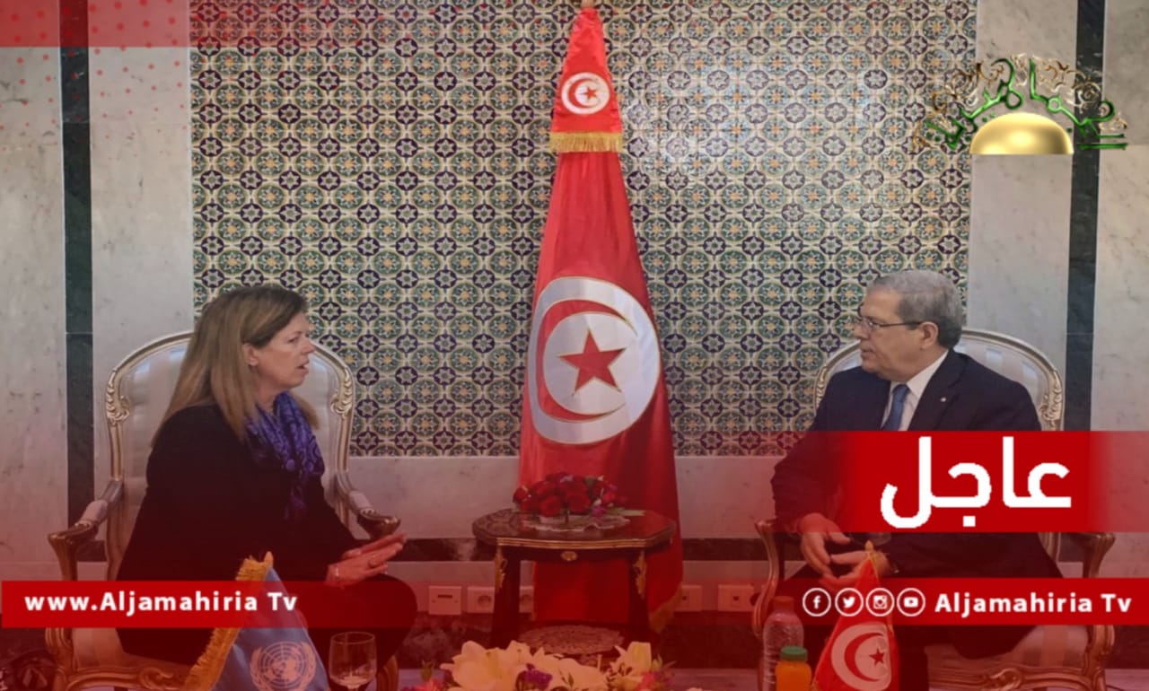 وليامز: التقيت بـ وزير الخارجية التونسي عثمان جراندي، وأطلعته على اجتماعاتي الاخيرة مع مسؤولين ليبيين، ومشاوراتي مع عدد من ممثلي المجتمع الدولي.