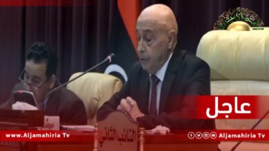عاجل// عقيلة صالح: إنجاز القاعدة الدستورية مهمة اللجنة المشتركة فقط ولا علاقة للمجلسين بها وقد أنجزت جزءا كبيرا من مهامها في اجتماعات القاهرة
