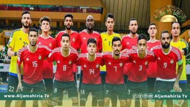 منتخب ليبيا لكرة القدم صالات يخرج من بطولة كأس العرب