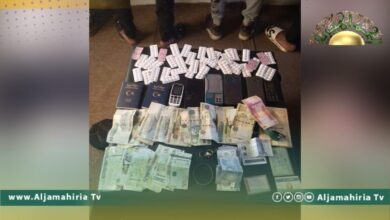 داخلية الدبيبة: القبض على ثلاثة أشخاص في غريان بحوزتهم أوراق نقدية مزورة