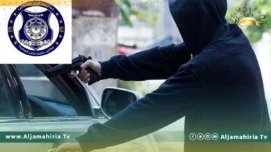 أمن طرابلس تعلن القبض على متهم في عدة جرائم سرقة وسطو مسلح