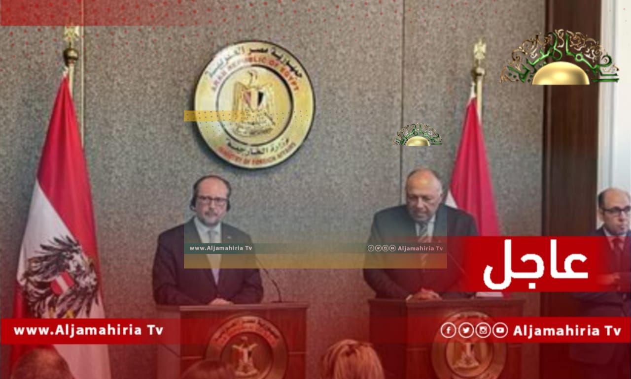 عاجل// شكري: ندعو لاحترام شرعية مجلس النواب الليبي والمجلس الرئاسي والعمل على الدفع نحو إجراء الانتخابات