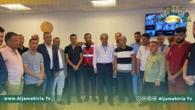 وزارة الصحة: وصول فريق طبي تونسي لمستشفى الحروق والتجميل في طرابلس
