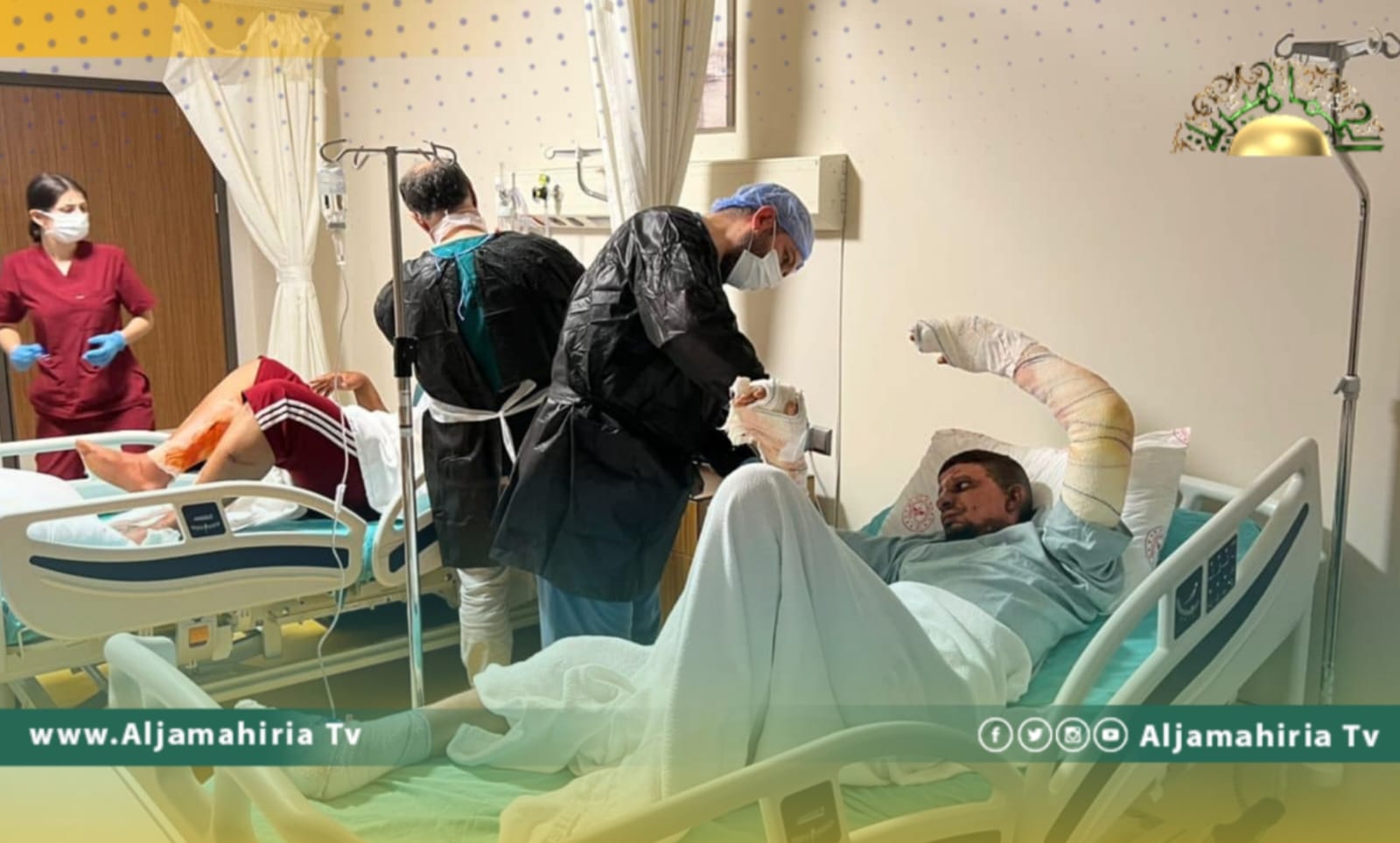 وزارة الصحة: وصول 6 مصابين في حادث انفجار بنت بية إلى تركيا لتلقي العلاج