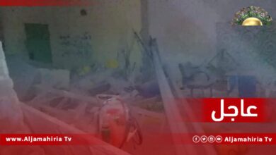 عاجل / انفجار مستودع الغاز بمنطقة الهضبة في طرابلس بجوار جامع الطاهر وإصابة المشرف على المستودع بحروق
