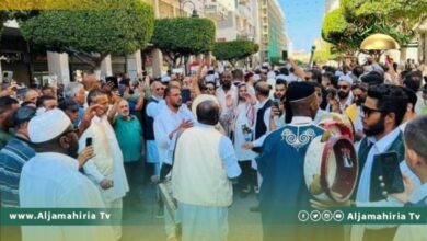 مظاهر الاحتفال بالمولد النبوي تعم شوارع المدن الليبية