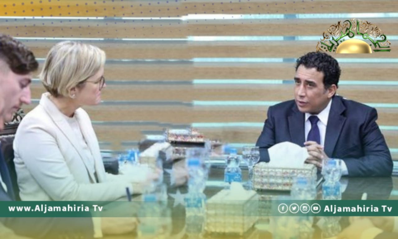 المنفي خلال لقاء سفيرة بريطانيا: حريصون على إجراء الانتخابات وتلبية رغبة الشعب الليبي في الاستقرار