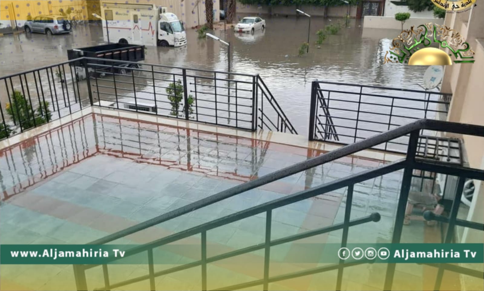 بلدية حي الأندلس: تعطيل العمل بجميع القطاعات بسبب استمرار سوء الأحوال الجوية
