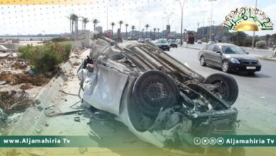 أعلنت مديرية أمن طرابلس وفاة أربعة شباب في مقتبل العمر في حادث مروري مروع وقع في الاشارة الضوئية طريق المطار.