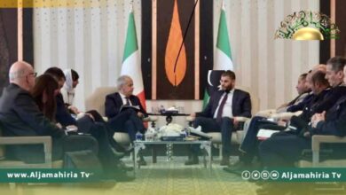 وزير الداخلية يبحث مع نظيره الإيطالي خطة مكافحة الهجرة غير الشرعية وحماية الحدود