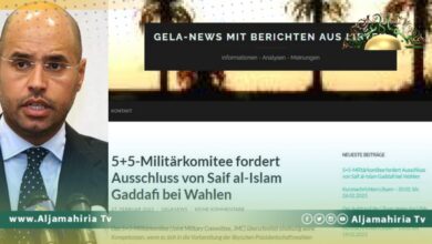 موقع ألماني يكشف عن مؤامرة لجنة 5+5 لمنع سيف الإسلام من الترشح للانتخابات