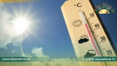 الأرصاد الجوية: الأجواء مستقرة علي أغلب مناطق ليبيا