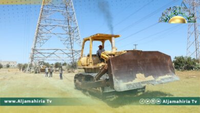 شركة الكهرباء: استكمال خط نقل الطاقة الواصل بين غرب وجنوب طرابلس