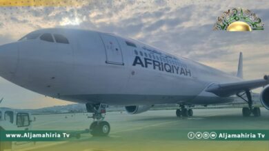 طائرة تابعة للخطوط الأفريقية تغادر أسطنبول متجه إلى معيتيقة بعد رحلة ثماني سنوات