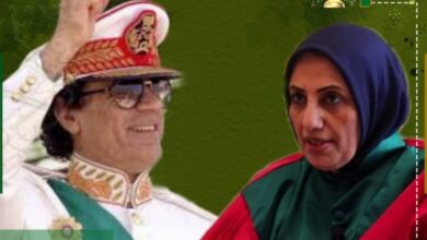 رفيعة العبيدي: القذافي دعم دخول المرأة لكل المجالات وفتح الباب أمام المحاماة والقضاء
