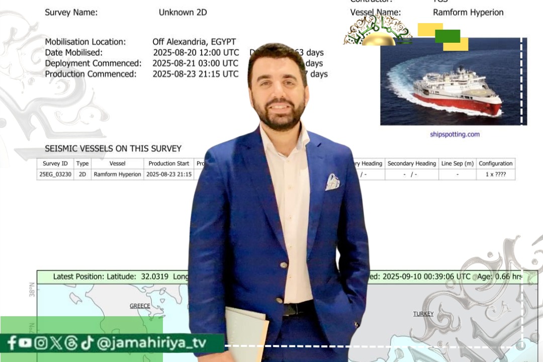 القماطي يتهم مصر بانتهاك السيادة الليبية عبر باخرة نرويجية