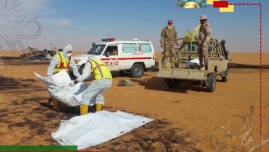 عاجل | انتشال 3 جثث لشابين ليبيين وسوداني بعد احتراق سيارة في حادث جنوب غرب الكفرة